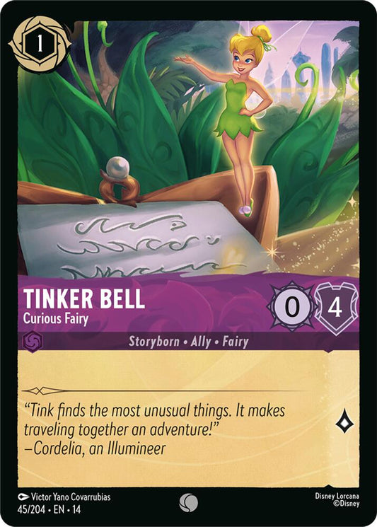 Lorcana - Tinker Bell - Curious Fairy - Hyperia City (14)