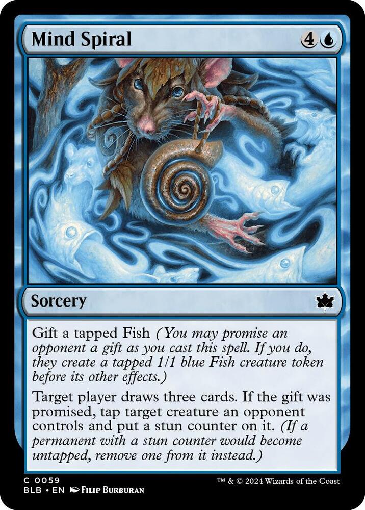 MTG - Mind Spiral - Bloomburrow (BLB)