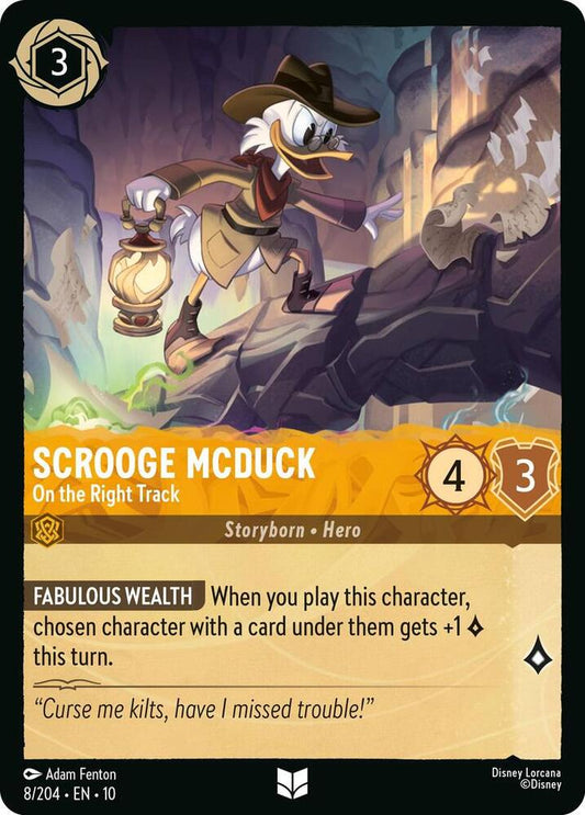 Lorcana - Scrooge McDuck On the Right Track - Whispers in the Well (10)