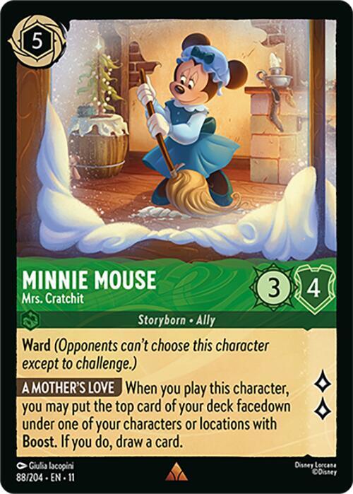 Lorcana - Minnie Mouse - Mrs. Cratchit - Winterspell (11)