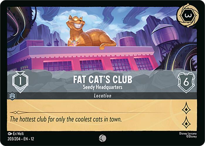 Lorcana - Fat Cat's Club - Seedy Headquarters - Wilds Unknown (12)