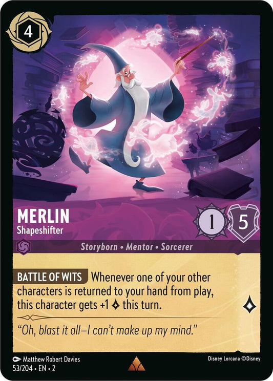 Lorcana - Merlin - Shapeshifter - Rise of the Floodborn (2)
