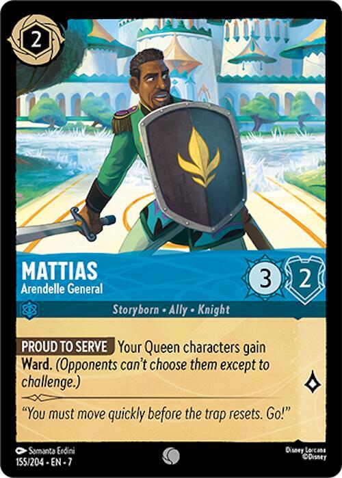 Lorcana - Mattias - Arendelle General - Archazia's Island (7)
