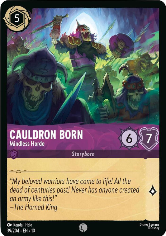 Lorcana - Cauldron Born Mindless Horde - Whispers in the Well (10)