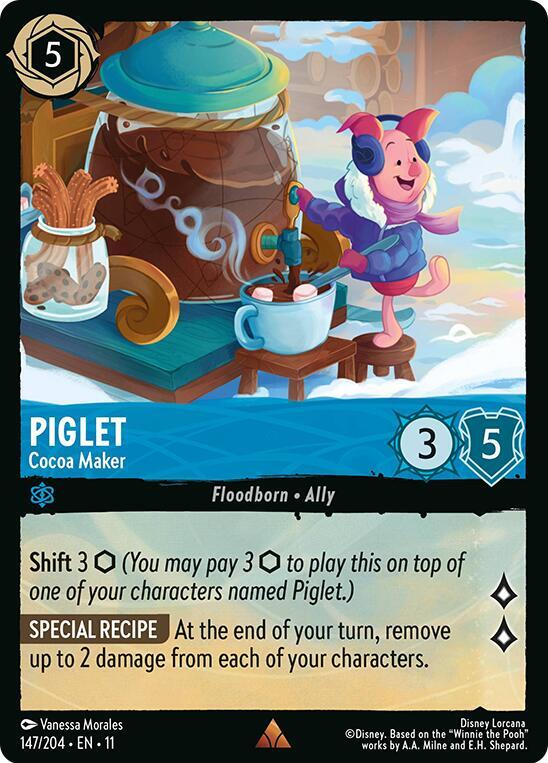 Lorcana - Piglet - Cocoa Maker - Winterspell (11)