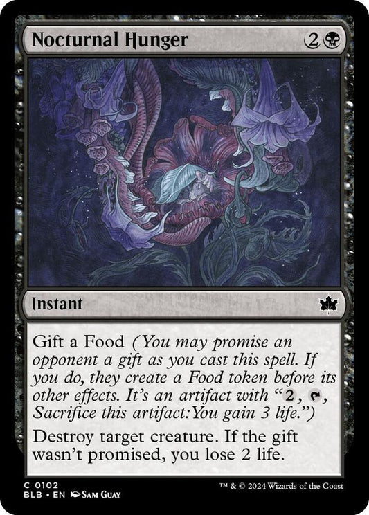 MTG - Nocturnal Hunger - Bloomburrow (BLB)