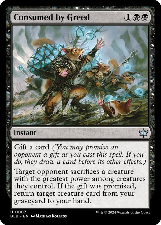 MTG - Consumed by Greed - Bloomburrow (BLB)
