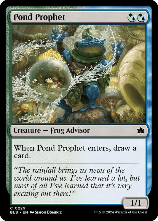 MTG - Pond Prophet - Bloomburrow (BLB)