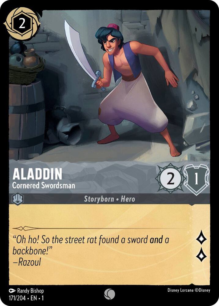 Lorcana - Aladdin - Cornered Swordsman - The First Chapter (1)