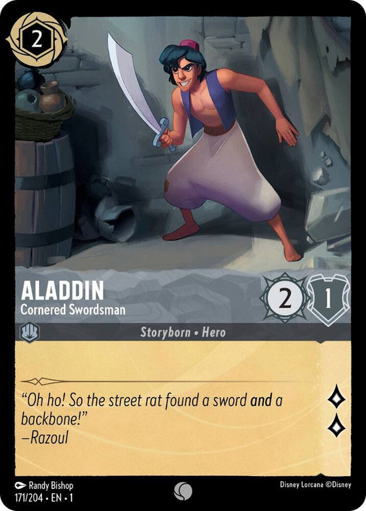 Lorcana - Aladdin - Cornered Swordsman - The First Chapter (1)