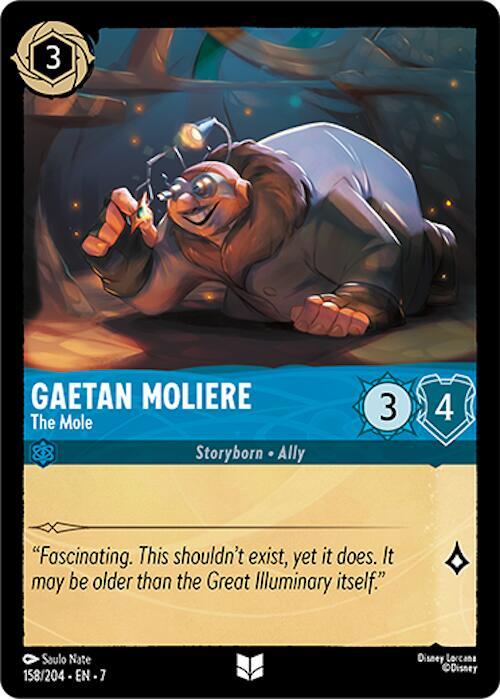 Lorcana - Gaetan Moliere - The Mole - Archazia's Island (7)