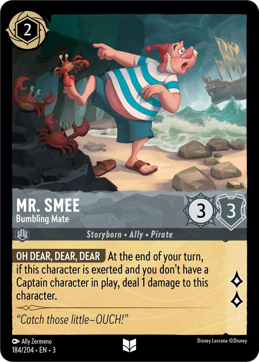 Lorcana - Mr. Smee - Bumbling Mate - Into the Inklands (3)