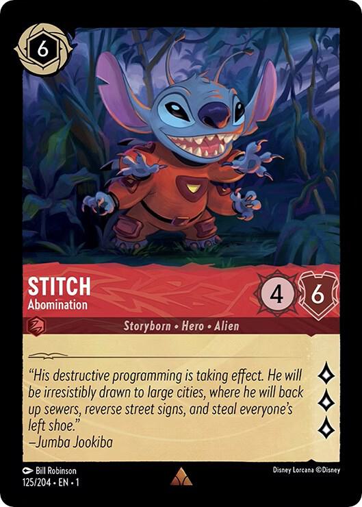 Lorcana - Stitch - Abomination - The First Chapter (1)