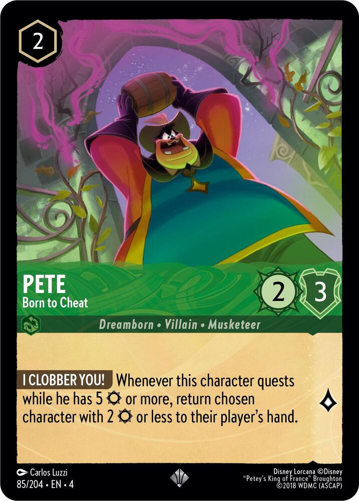Lorcana - Pete - Born to Cheat - Ursula's Return (4)