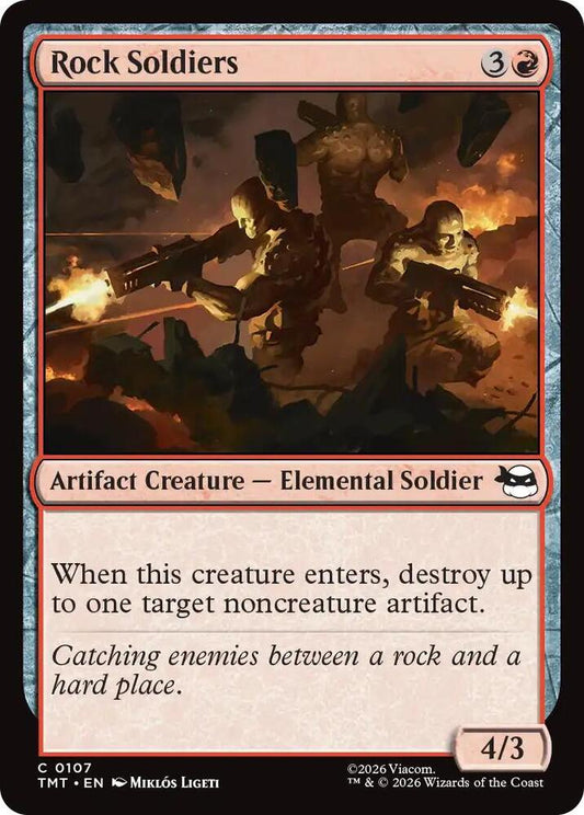 MTG - Rock Soldiers - Teenage Mutant Ninja Turtles (TMT)