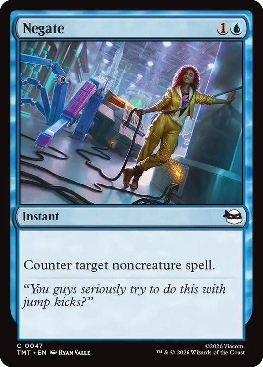 MTG - Negate - Teenage Mutant Ninja Turtles (TMT)