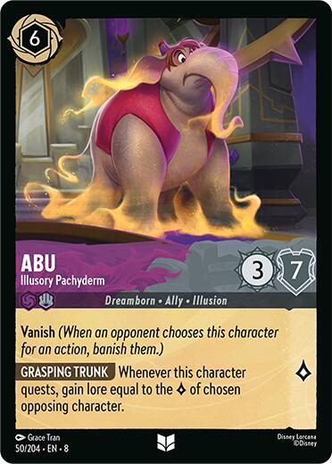 Lorcana - Abu Illusory Pachyderm -  Reign of Jafar