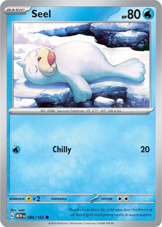 Pokemon - Seel - SV: Scarlet & Violet 151 (MEW)