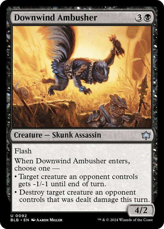 MTG - Downwind Ambusher - Bloomburrow (BLB)