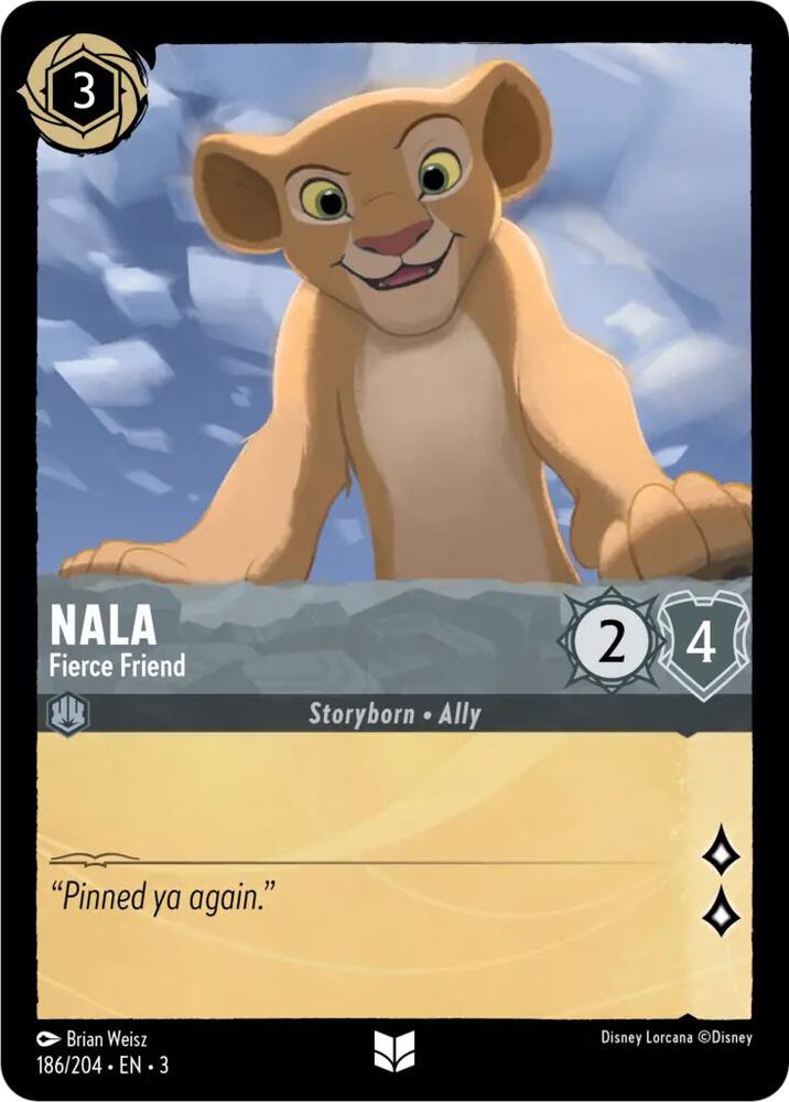 Lorcana - Nala - Fierce Friend - Into the Inklands (3)