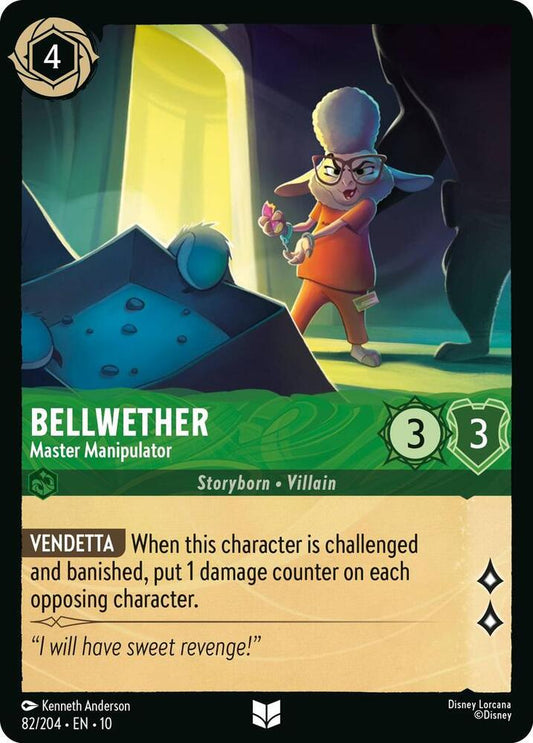 Lorcana - Bellwether Master Manipulator - Whispers in the Well (10)