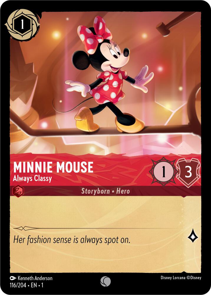 Lorcana - Minnie Mouse - Always Classy - The First Chapter (1)