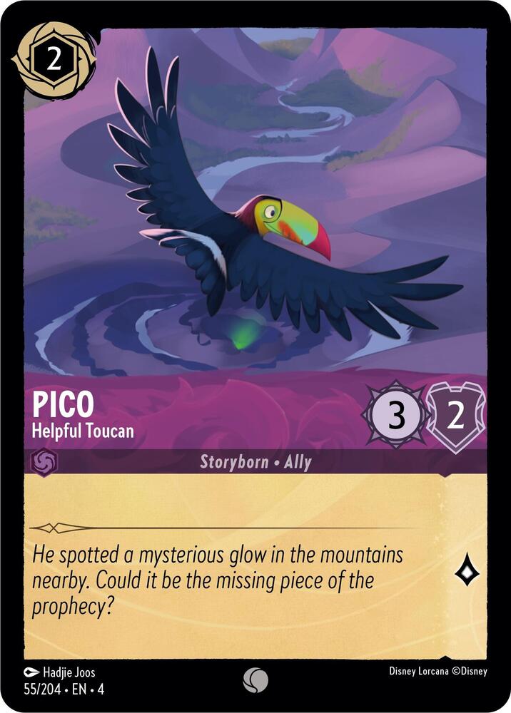 Lorcana - Pico - Helpful Toucan - Ursula's Return (4)