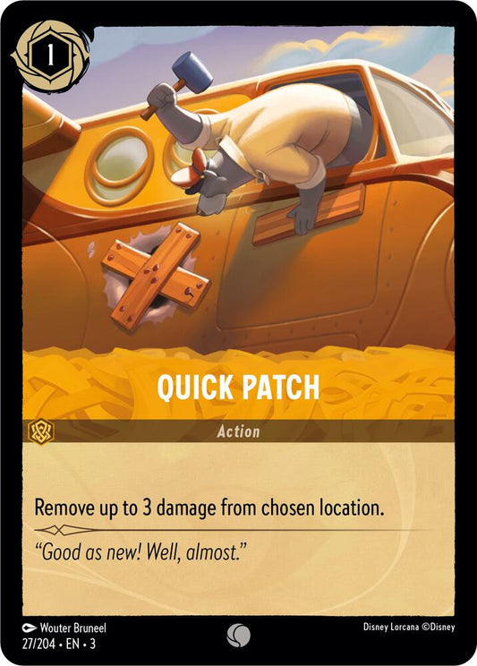 Lorcana - Quick Patch - Cold Foil - Into the Inklands (3)
