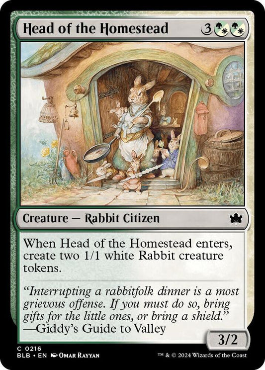 MTG - Head of the Homestead - Bloomburrow (BLB)