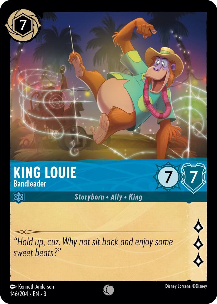 Lorcana - King Louie - Bandleader - Into the Inklands (3)