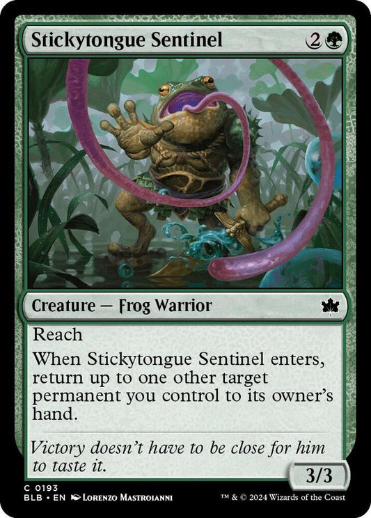 MTG - Stickytongue Sentinel - Bloomburrow (BLB)