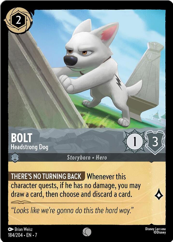 Lorcana - Bolt - Headstrong Dog - Archazia's Island (7)