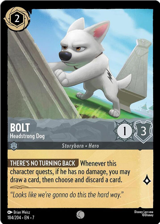 Lorcana - Bolt - Headstrong Dog - Archazia's Island (7)
