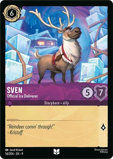 Lorcana - Sven - Official Ice Deliverer - Fabled (9)