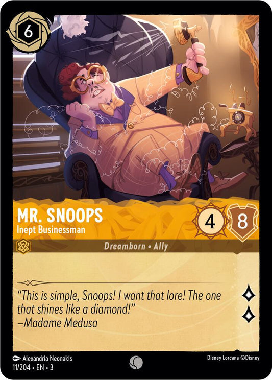 Lorcana - Mr. Snoops - Inept Businessman - Into the Inklands (3)