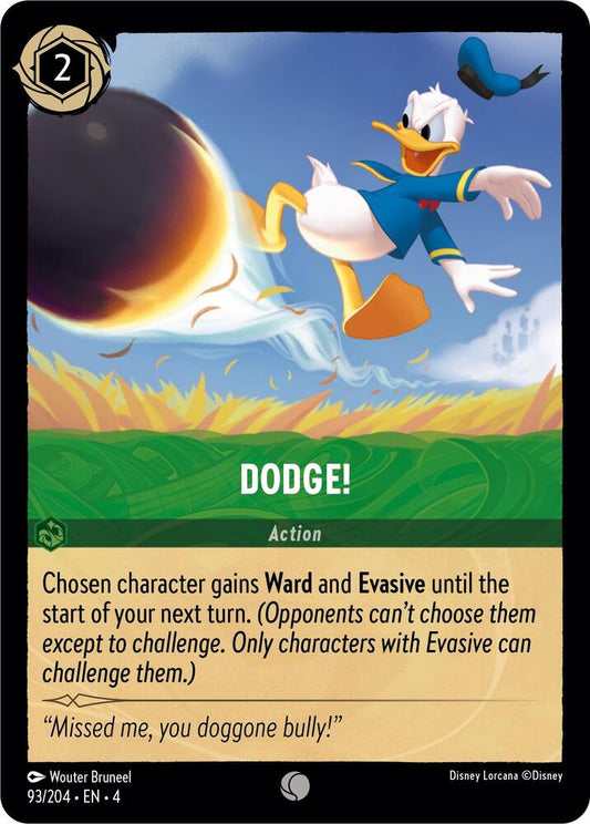 Lorcana - Dodge! - Cold Foil - Ursula's Return (4)