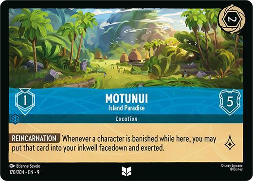 Lorcana - Motunui - Island Paradise - Fabled (9)