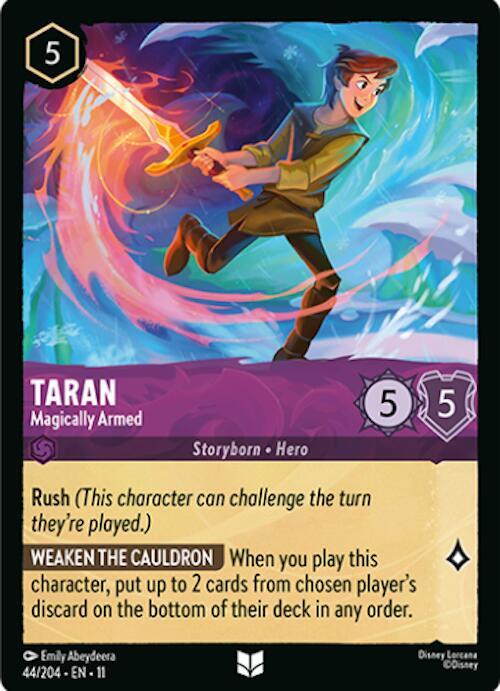 Lorcana - Taran - Magically Armed - Winterspell (11)