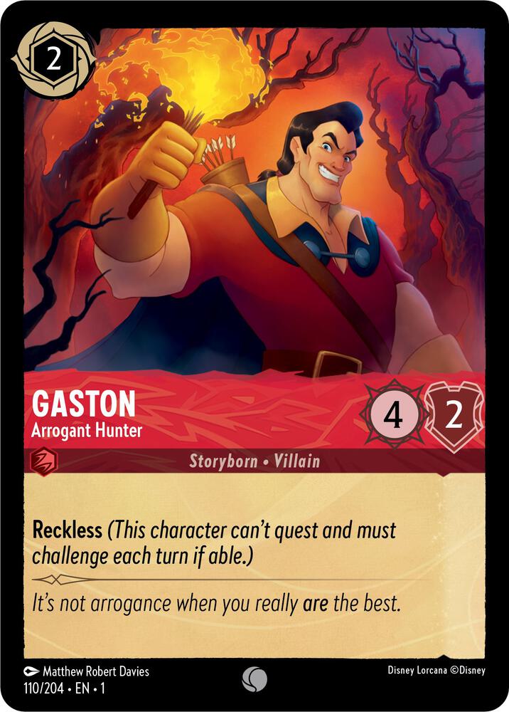 Lorcana - Gaston - Arrogant Hunter - The First Chapter (1)