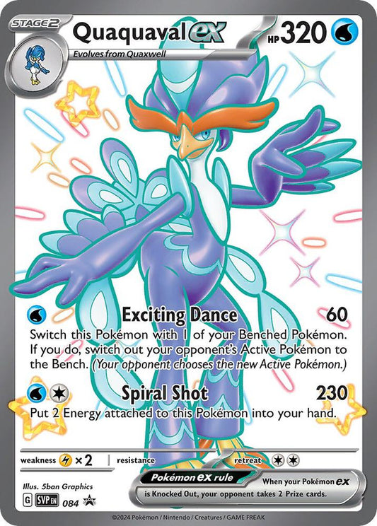 Pokemon - Quaquaval ex - 084 - SV: Scarlet & Violet Promo Cards (SVP)