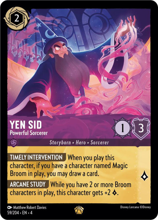 Lorcana - Yen Sid - Powerful Sorcerer - Ursula's Return (4)