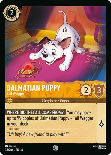 Lorcana - Dalmatian Puppy - Tail Wagger - Reign of Jafar (8)