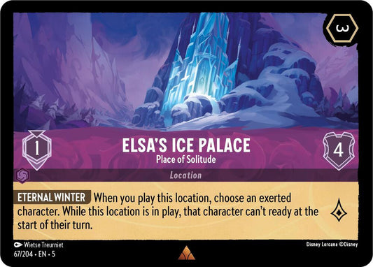 Lorcana - Elsa's Ice Palace - Place of Solitude - Shimmering Skies (5)