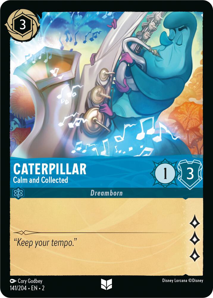 Lorcana - Caterpillar - Calm and Collected - Rise of the Floodborn (2)