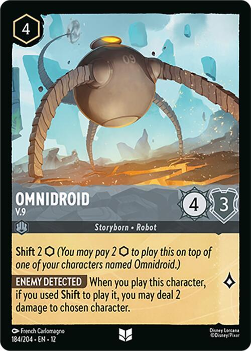 Lorcana - Omnidroid - V.9 - Wilds Unknown (12)