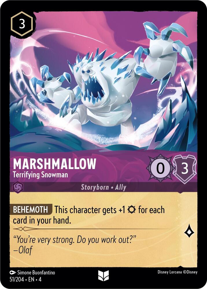 Lorcana - Marshmallow - Terrifying Snowman - Ursula's Return (4)