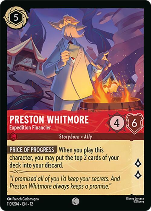Lorcana - Preston Whitmore - Expedition Financier - Wilds Unknown (12)