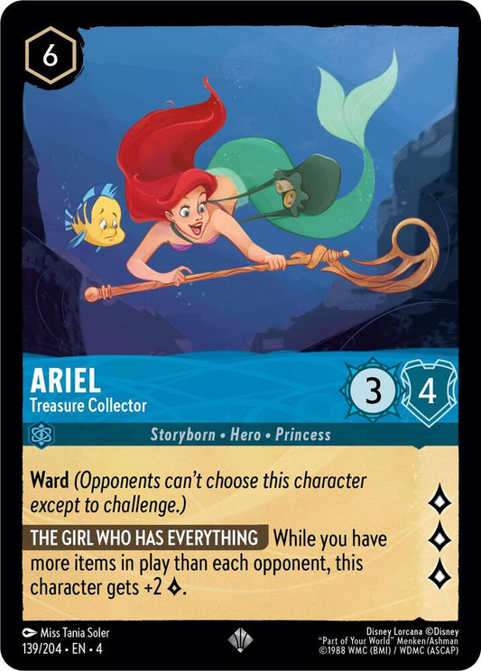 Lorcana - Ariel - Treasure Collector - Ursula's Return (4)