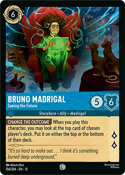 Lorcana - Bruno Madrigal - Seeing the Future - Wilds Unknown (12)