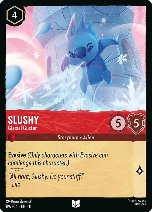 Lorcana - Slushy - Glacial Guster - Cold Foil - Winterspell (11)